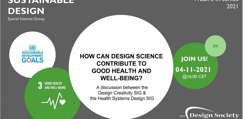 How can design science contribute to good health and well-being?
