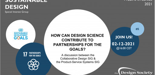 How can design science contribute to partnerships for the goals?